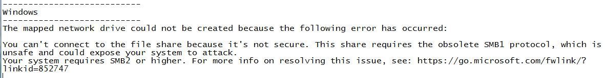How to fix "You can't connect to the file share because it's not secure" message in Windows... d440aa31-c2b0-4c8f-b8db-20b1fb0c40ca?upload=true.jpg