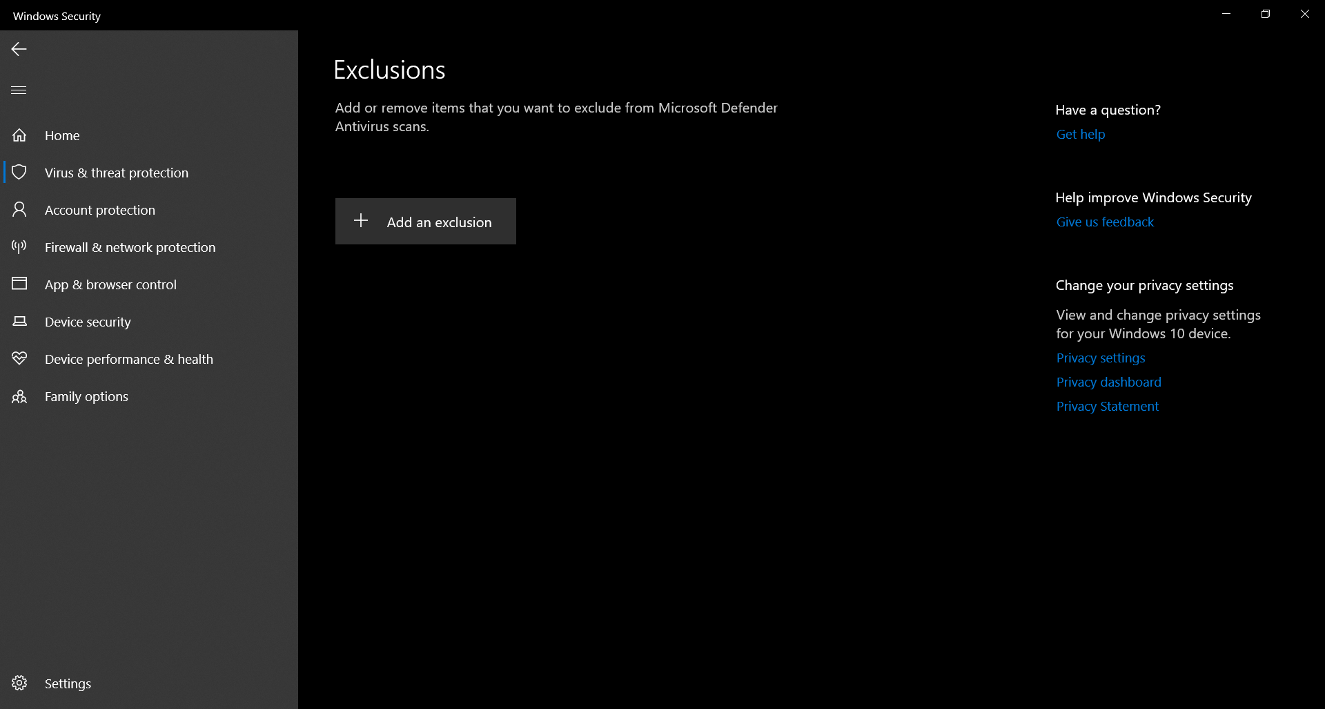 Folder Exclusions are not working d44f6bf4-6aa2-4779-909d-9a4fd5d80d8e?upload=true.png