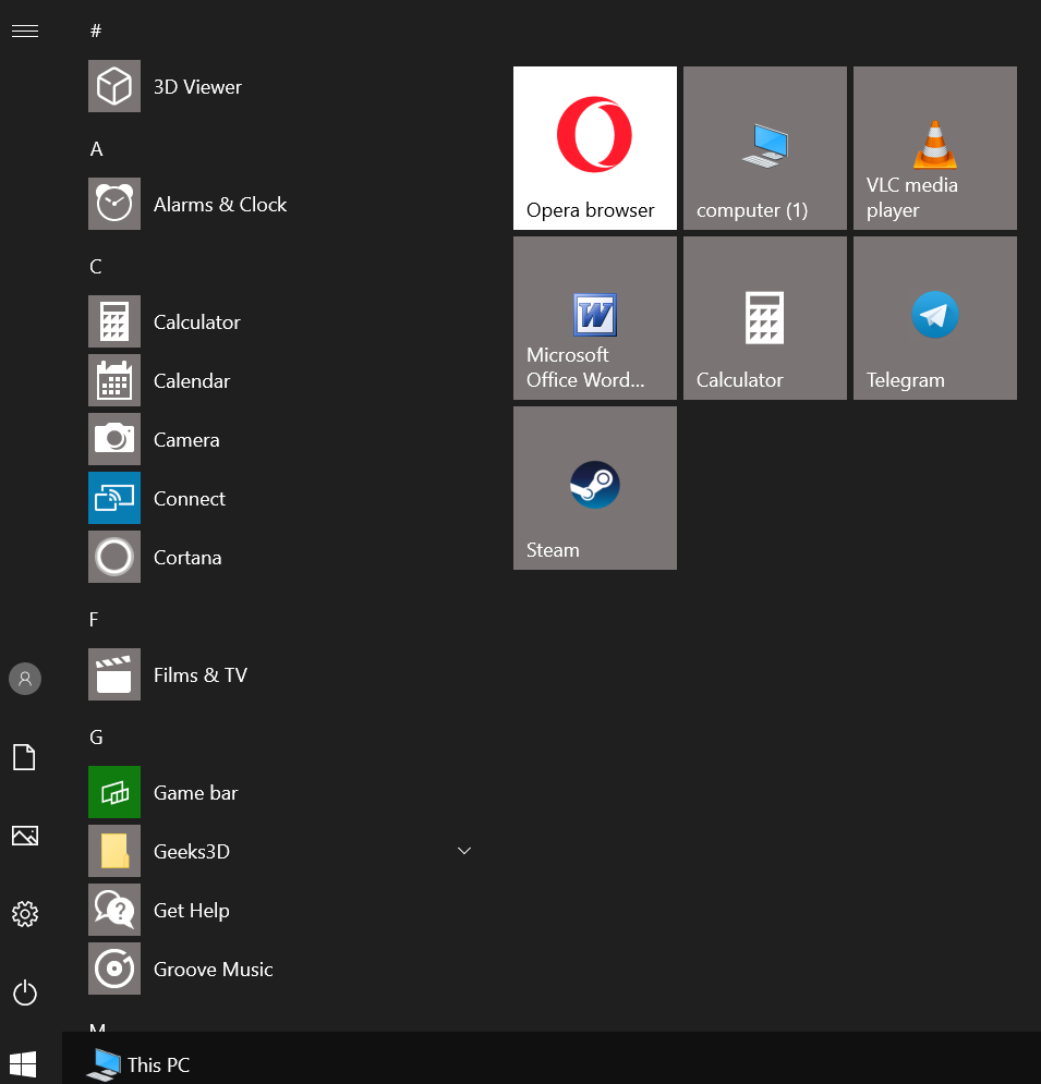 This PC icon label incorrect on start menu d4f1c80a-884b-4c50-bf7c-11037b946e32?upload=true.png