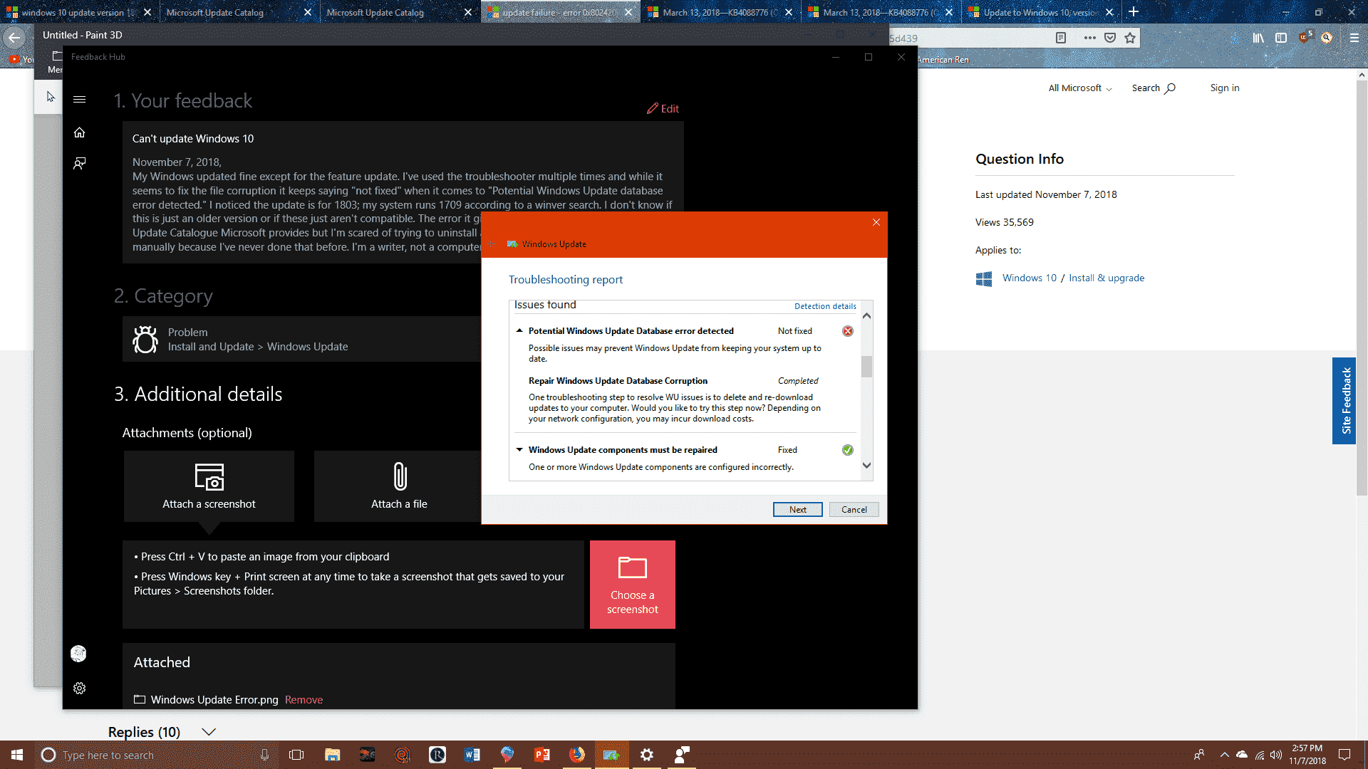 Windows 10 Update issue Nov 7, 2018 d50f683d-0ba8-402c-82fc-b61c9e1b11bf?upload=true.png