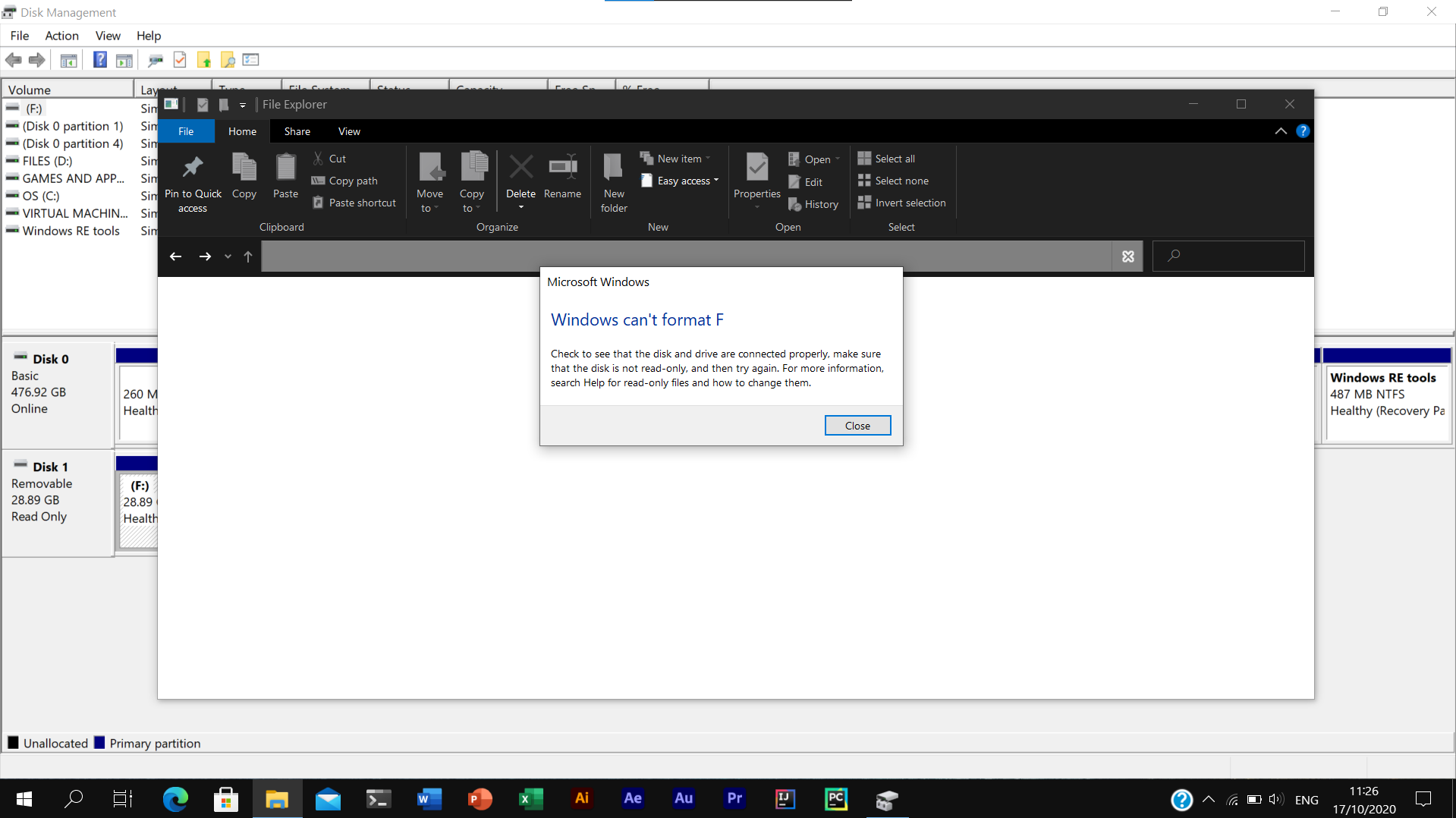 USB Flash drive not able to format d599d8f3-f919-4586-aebd-d9f73fb2715f?upload=true.png