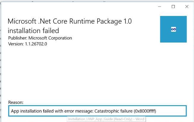 Microsoft.Net Catastrophic failure 0x8000FFFFE_UNEXPECTED d5afcc42-e742-470a-96b7-e08bc2541bce?upload=true.jpg