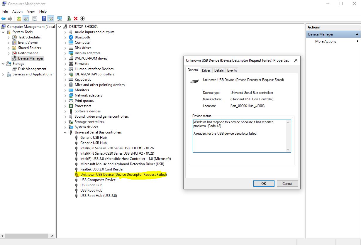 Unknown USB Device Device Description Request Failed  Code 43 d5daf856-a7c5-4a8a-8248-b9e71a9d5463?upload=true.jpg