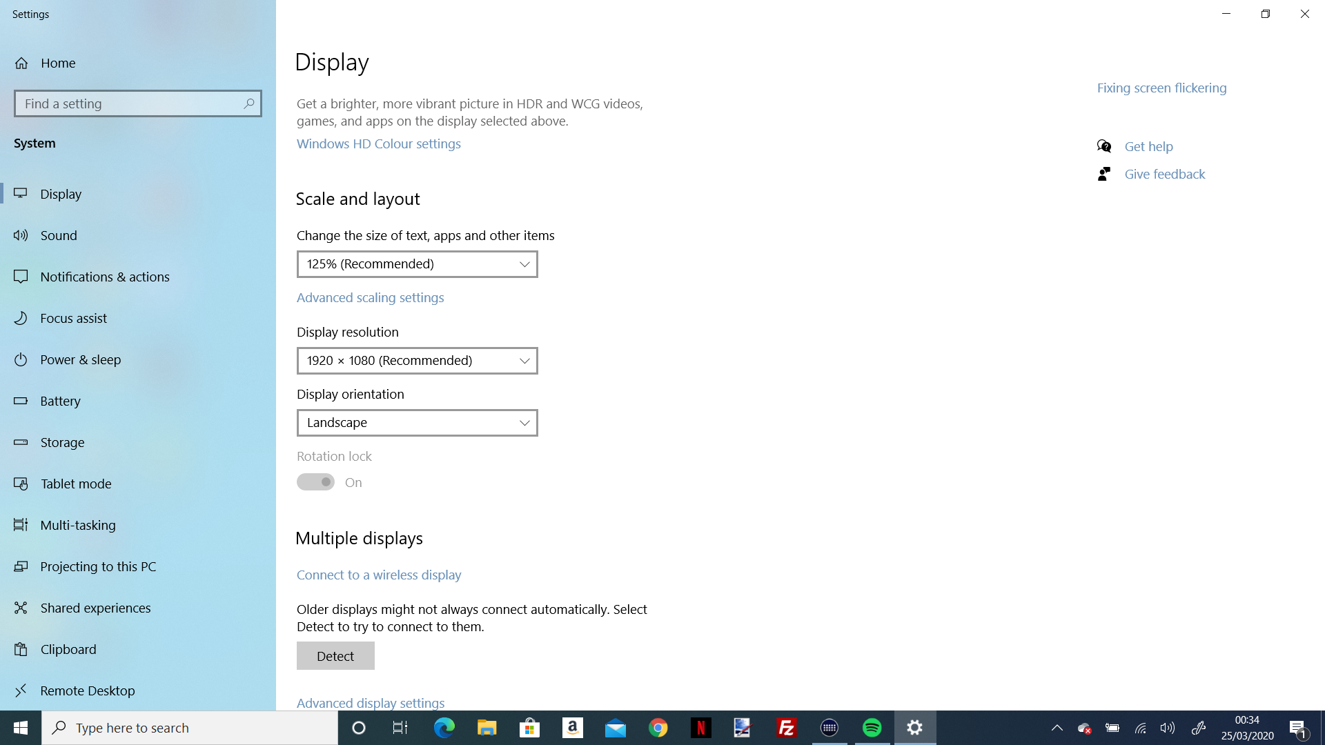 Display option to extend or duplicate has disappeared. d5ea5f57-5db3-4642-ace0-c5301355727a?upload=true.png
