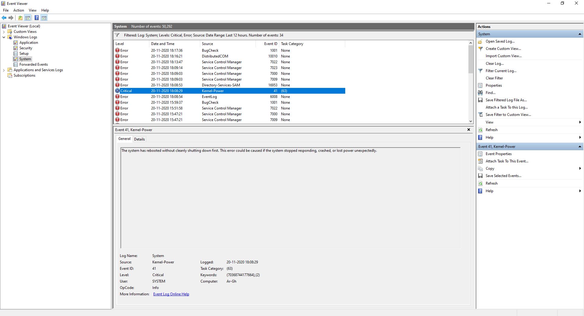 BSOD when I was watching a YouTube video DPC WATCHDOG VIOLATION d610956d-315c-42f1-a3aa-4111d4cf4fe9?upload=true.jpg