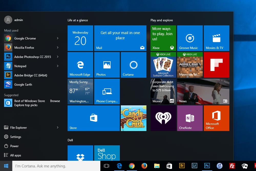 Why does the Windows 10 start menu appear to be all gray and colorless now? d613f267-fc3f-493e-b6ff-ccdea5de993d?upload=true.jpg