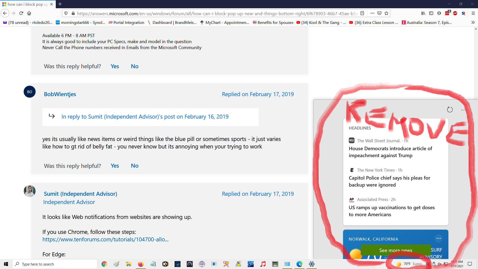 HELP  to remove M$ news app on right bottom corner of screen d6348abc-c83d-4b6b-a0af-d24075c62999?upload=true.png