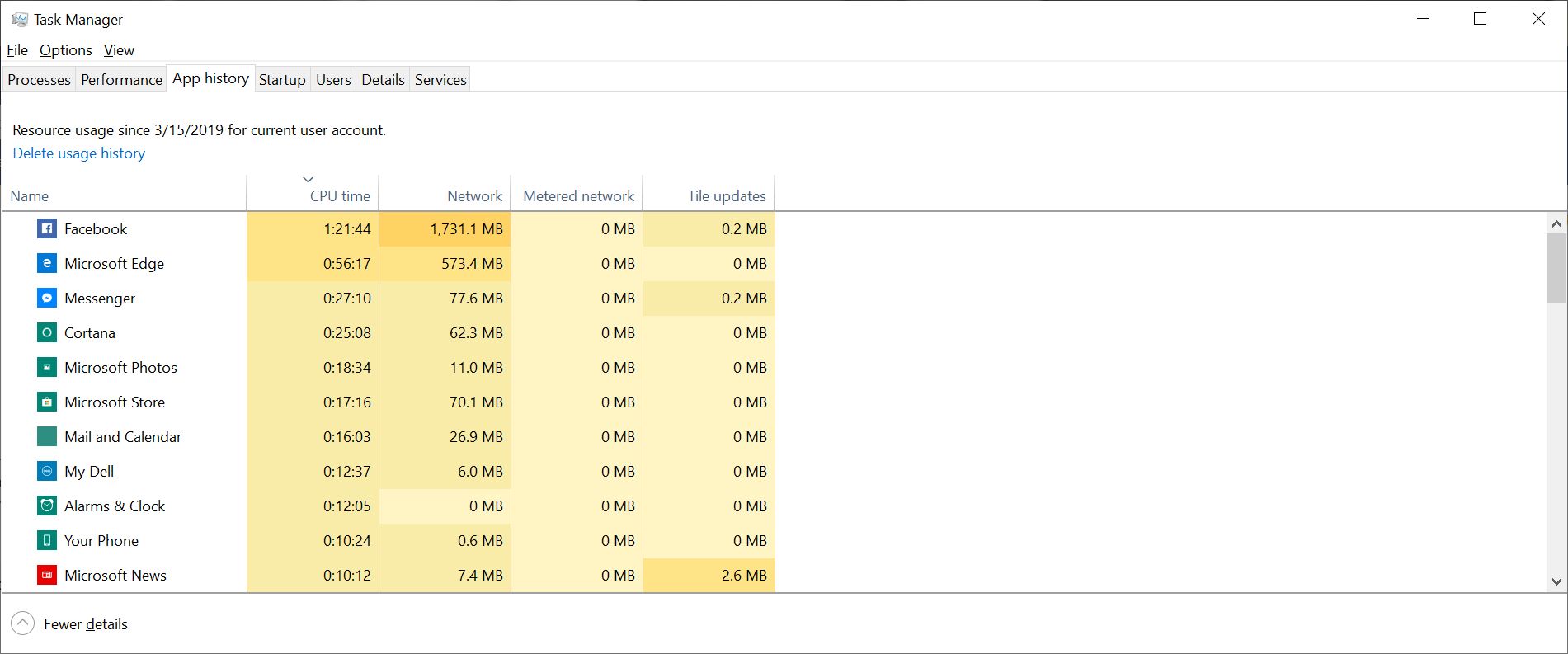 Ridiculous amount of CPU used by Microsoft Photos and Store d65bb38e-3be4-4498-ac8f-3b868363f04b?upload=true.png
