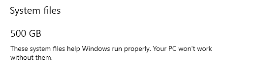System taking up 500gb of space d6c72429-ae63-4fd0-844d-5c4af1bf419c?upload=true.png