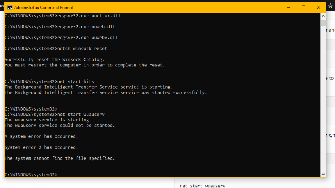 Tried solutions for Windows Update error code 0x80080005 but won't work d6f614b2-1afc-4c42-9f00-42f021bce5ef?upload=true.png