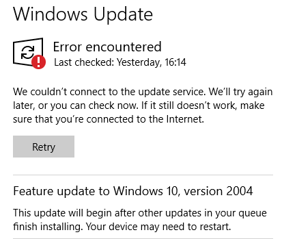 My laptop Says i am connected to the internet and secured but i can't windows update. d6f92fb8-95e9-4603-8a84-9a14ed10f23b?upload=true.png