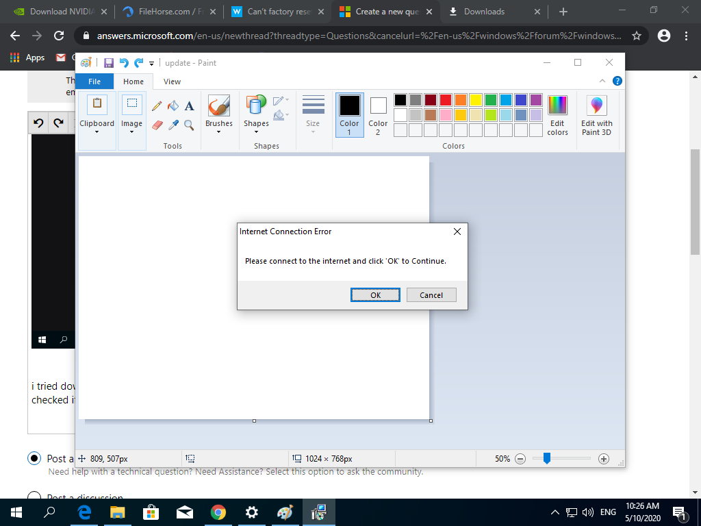 The windows update wont start after hard reset, even the external drivers like graphics... d7386592-125e-4dc6-8907-68d1861a6adf?upload=true.png