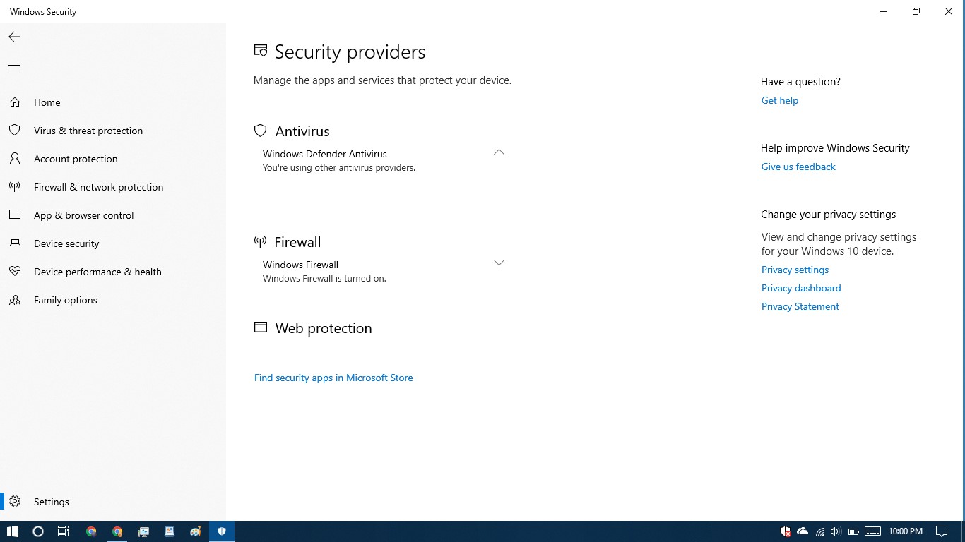 HELP! I can't control my Windows Defender to do scans and some of my settings are GONE! d78def66-1539-4d28-bc93-6c7cda7011d3?upload=true.jpg