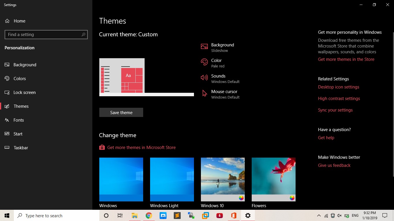 Themes downloaded from Store unavailable under Personalization d841bba7-1e0d-443b-b680-9f9839061b64?upload=true.jpg