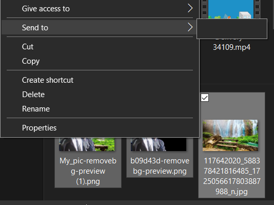The "Send To" is missing on when right click d8a70d7f-d997-4f19-a492-243181c49a1b?upload=true.png