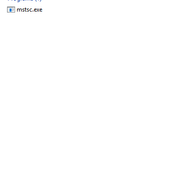 How can I fix my MSTSC/RDP? Its not launching. d90130ab-652e-4702-b78a-db2f6fa7d595?upload=true.png