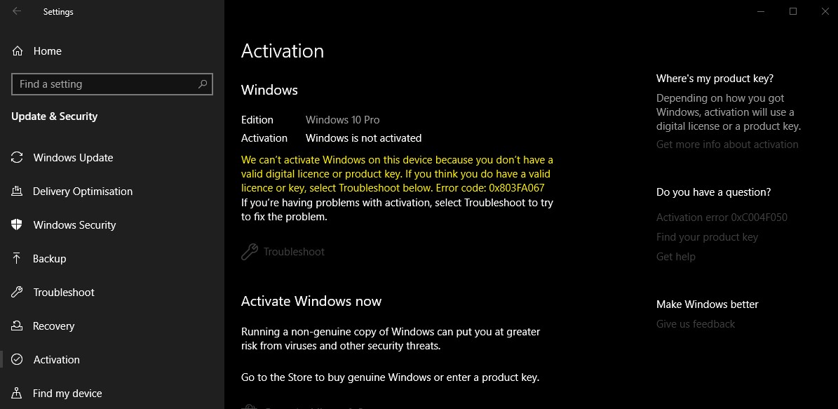 Windows 10 Pro won't activate after Hardware change d90ad8ba-d3d5-4377-bfa2-aca4fa0ac030?upload=true.jpg