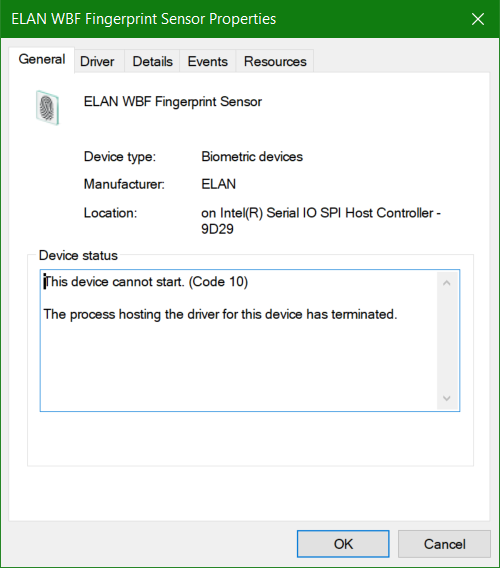 Fingerprint sensor does not work at all. d999b0b4-d780-437f-bb68-a2fba4a6ffd3?upload=true.png