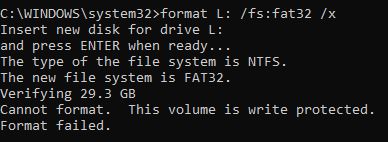 USB drive is write protected; unable to format d9cc428a-64d4-4cc2-bb28-3a8abad4fd6e?upload=true.jpg