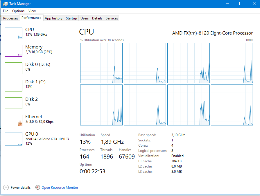 Windows locks cpu speed to lowest after switching from linux or grub. d9d33dbf-3acd-4946-95a8-edb952816d31?upload=true.png