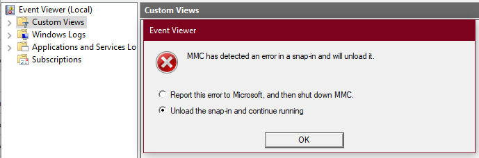Event viewer : error when creating custom view d9ebbc27-9eaa-476e-af21-4b99bf4d38fb?upload=true.png