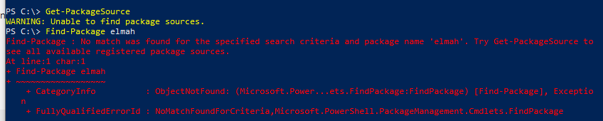 Unable to install program using Powershell d9fa371d-c468-4bc5-9d70-ffa275f1dccf?upload=true.png
