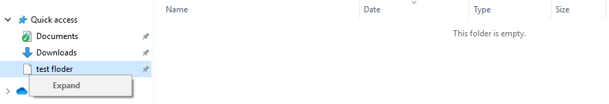 Compressed folder pinned to "Quick Access" cannot be unpinned da22b209-df8d-4421-a670-cde2f00c6d27?upload=true.jpg