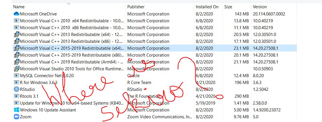 uninstall option greyed out and file not found anywhere else da52b7e7-4e0e-4b9e-9bb5-302ad5385ec2?upload=true.jpg