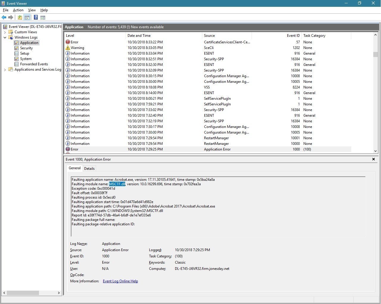 msctf.dll Making Acrobat to Crash da7eaa84-5d3b-4146-a8fe-84d29685984a?upload=true.jpg