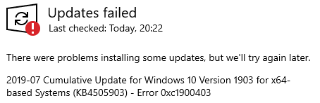 I CANNOT DOWNLOAD OR UPDATE ANYTHING. SOMETHING IS BLOCKING MY UPDATES OR MY DOWNLOADS da835d45-dba9-4b56-b187-4be9f076e338?upload=true.png
