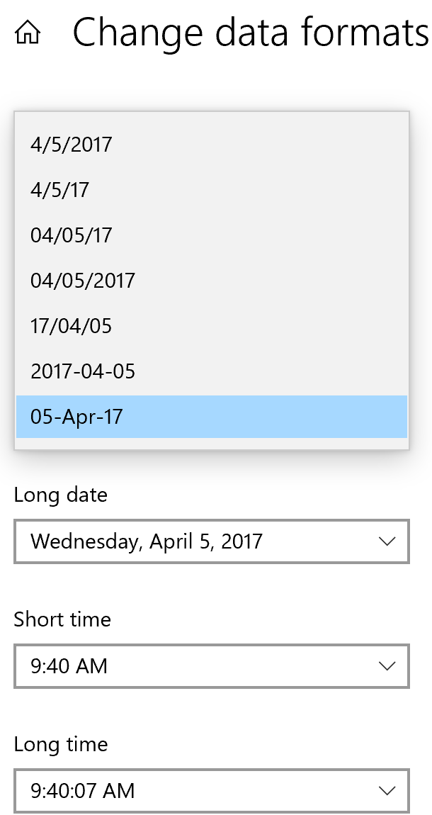 Short Date format options differ dacd5d4f-95fd-41df-9b1c-6aa8f04a107d?upload=true.png