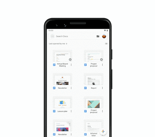 Dark theme available for Google Docs, Sheets, and Slides on Android dark%2Bmode%2Bsettings%2Bdocs%2Beditors.gif