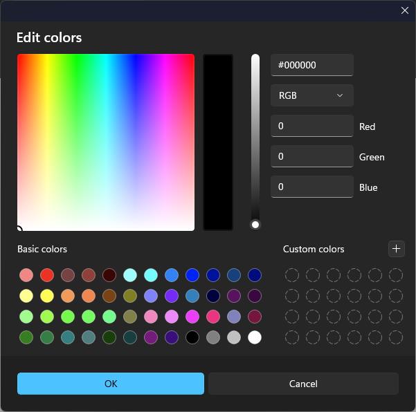 Microsoft rolls out Paint app for Windows 11 Insiders with Dark Mode and Zoom Controls Dark-Mode-palette-in-MS-Paint.jpg