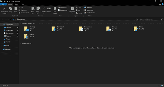 File Explorer does not adjust with Windows 10 dark theme dark-theme-in-file-explorer-3.png