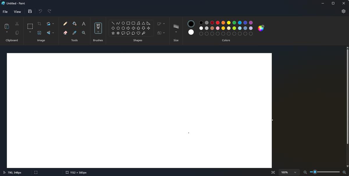 Microsoft rolls out Paint app for Windows 11 Insiders with Dark Mode and Zoom Controls Dark-theme-in-Microsoft-Paint.jpg