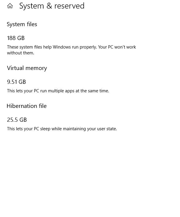 My windows 10 take ******223Gb****** for System & reserved. How can I fix it? db26cb96-bb81-445a-9f4e-0411990404ff?upload=true.jpg
