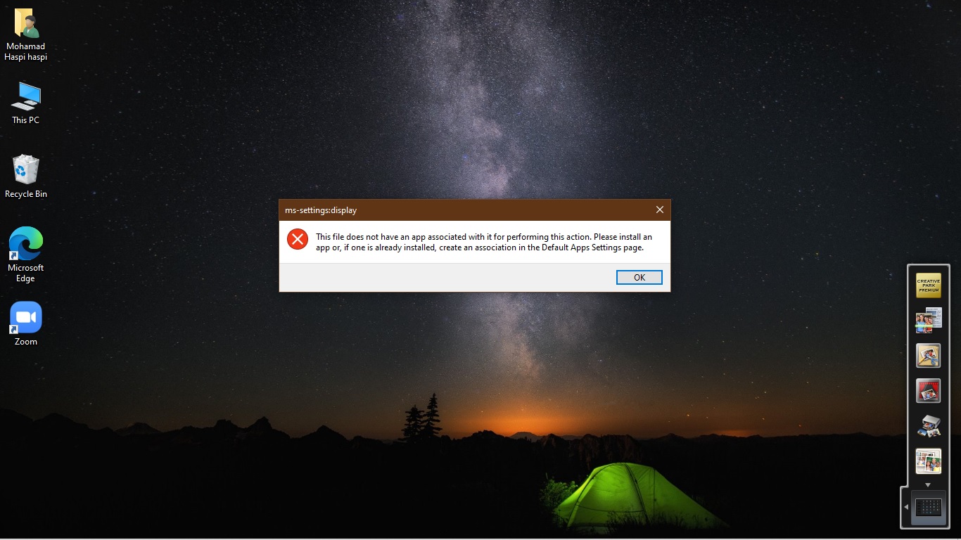 Personalize setting and display setting could not open db4fe8a2-dbeb-427f-ad68-ab38eb456453?upload=true.jpg