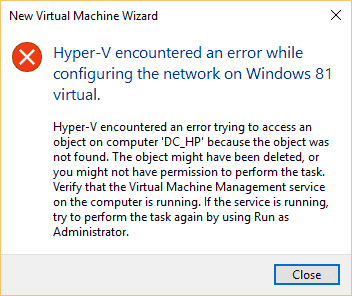 Cannot connect to network in Hyper-V when using default network db62a860-fe11-4d9f-8e70-b530946c0ee3.png
