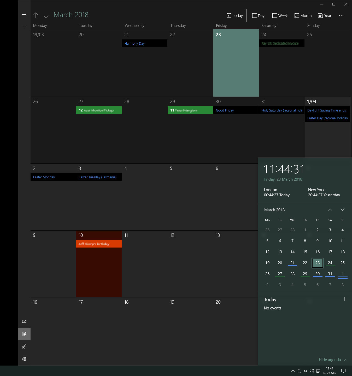 When I open Calendar from Taskbar, events are not displaying dbb06f3d-b6d9-406d-834f-2c5f01db7ee8?upload=true.jpg