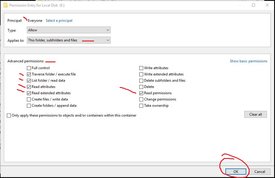 Ownership and permissions of my drives and my folders change without my knowledge and I am... dbc98199-bc46-443c-9042-1be1f03f216c?upload=true.jpg