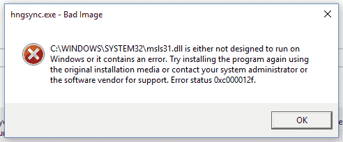 msls31.dll error dbda5bc0-232a-40ad-8eea-48207e2c42bd.png