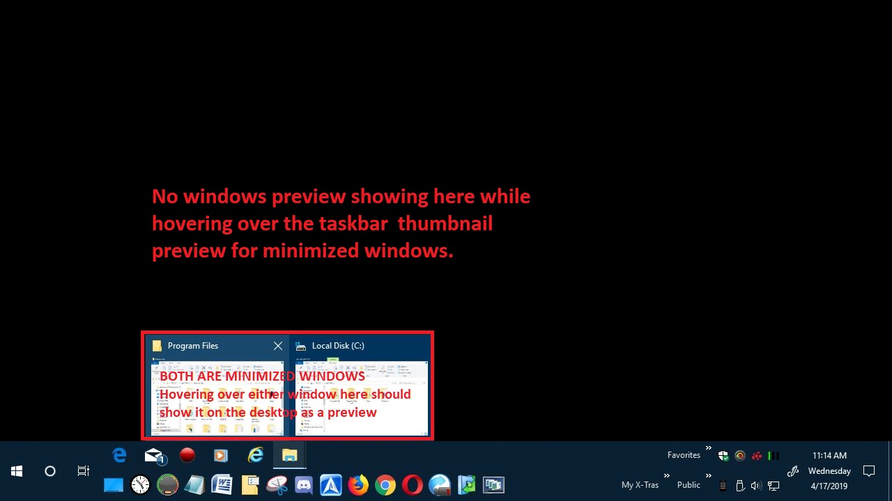 Taskbar Thumbnail Preview & Transparency Issues in Win 10 dc1573a7-999f-4db7-83f9-7df0df51ced9?upload=true.jpg