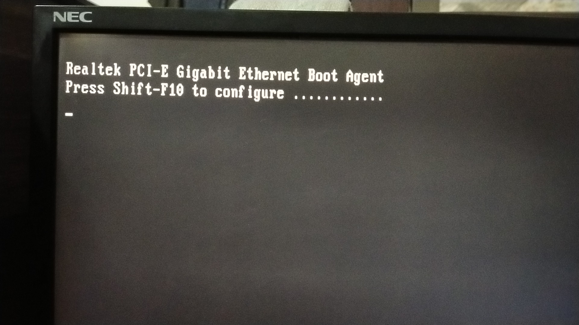 Realtek pci-e fast ethernet boot agent press shift-f10 to configure....... dc172a28-26c2-45d2-86fe-9126eca5f356?upload=true.jpg