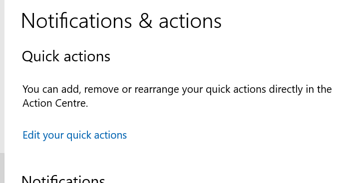 Quick Action icons missing - Windows 10 1909 dc2b44d0-50ed-47b2-aca7-9c991eaf45b9?upload=true.png