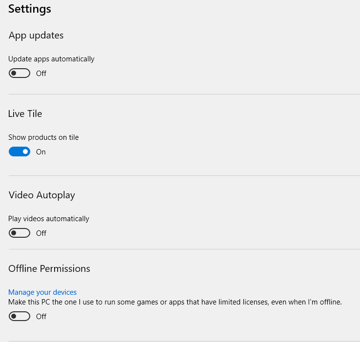 microsoft store is keep updating app . even auto update is turn off . dc4033e3-a77f-4d3a-a649-26aef07fbf27?upload=true.png