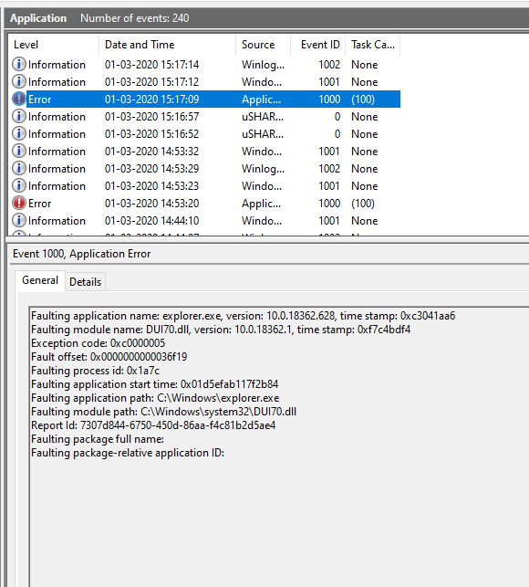 This PC does not load working on it. Windows explorer restarts automatically after closing... dc4a6f37-bba6-4254-aff5-594af8de0437?upload=true.png