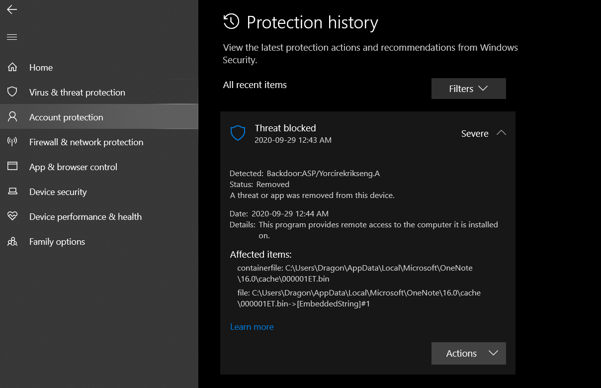 Malware in OneNote cloud dc8d193d-d819-4924-af7b-802db7015f6c?upload=true.png