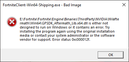 Error status 0xc000012f dca36c85-d05c-486a-956c-f16a6535071f?upload=true.png