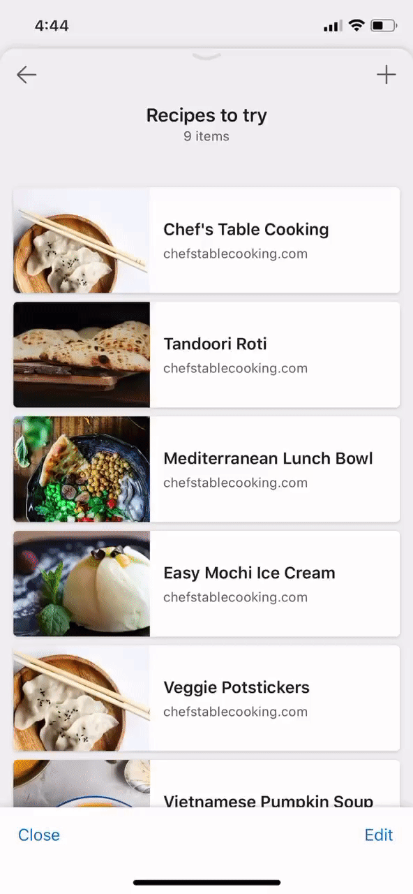 Collections now available on Microsoft Edge mobile app iOS and Android dcae1b350a6d7122ddf5058e3088cf96.gif