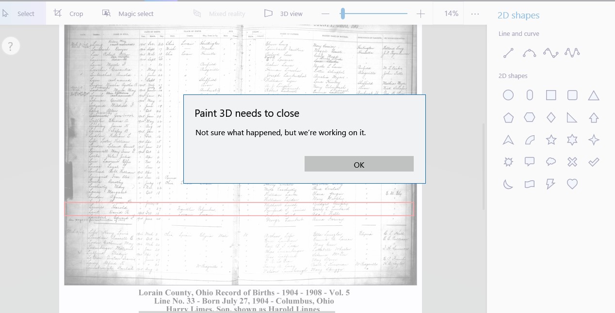 PAINT CRASHING ON SAVING A DOCUMENT - THE SAVED DOCUMENT IS SOLID BLACK AFTER SAVING dcea4c89-4a34-4b49-aa40-817e7722a378?upload=true.jpg